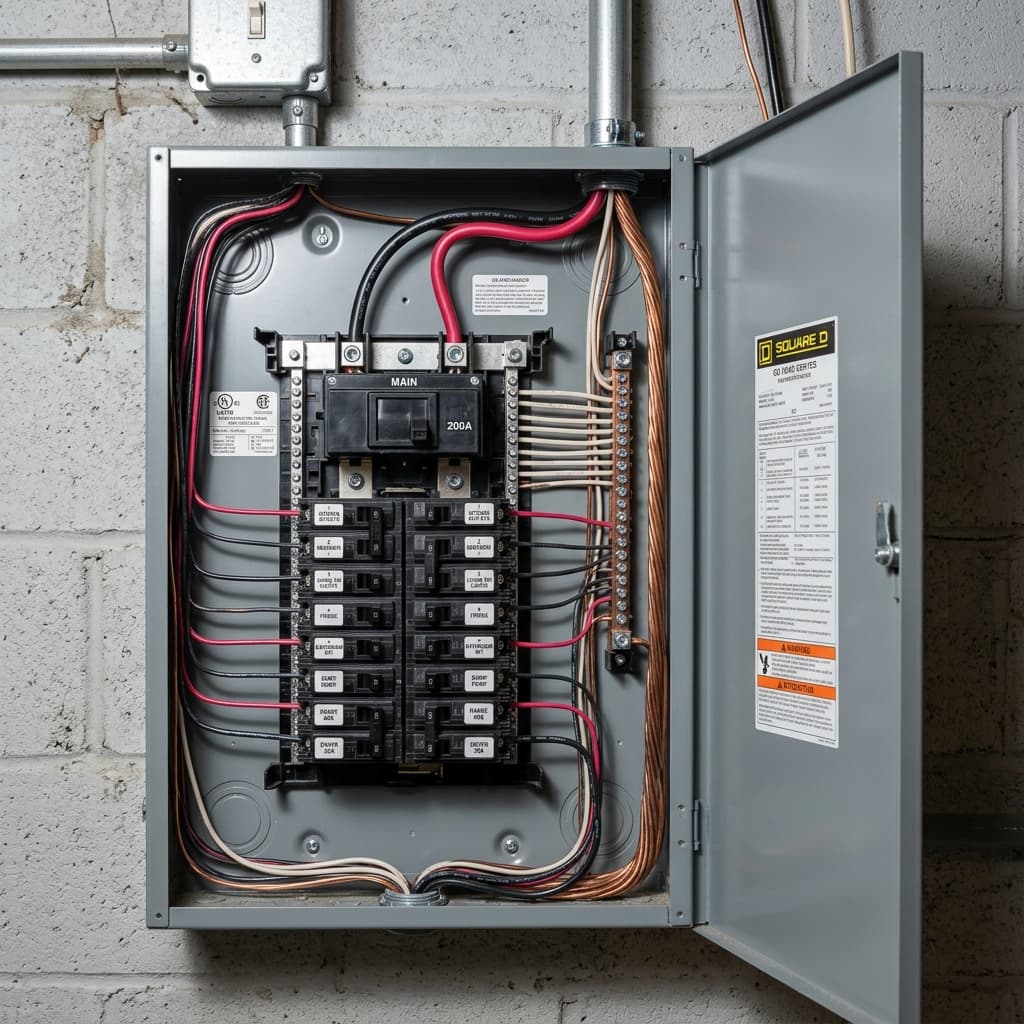 200A panel upgrade